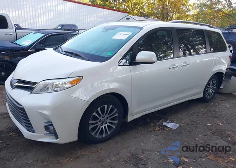 2020 Toyota Sienna Xle Premium из США, поврежденный, VIN 5TDYZ3DC6LS044553